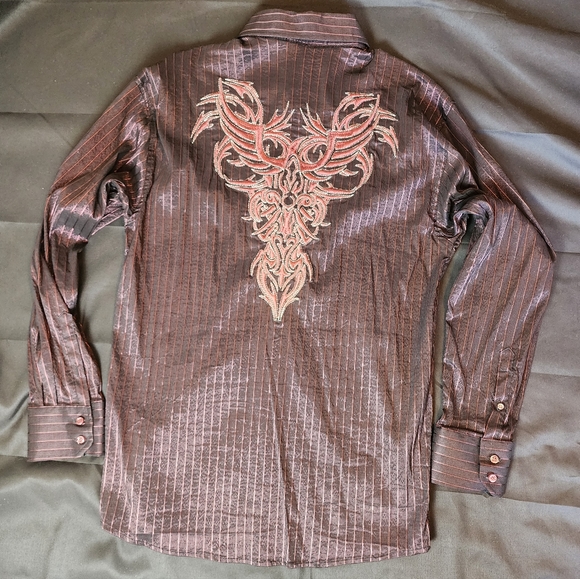 Other - Pronti Purple Men's dress Shirt